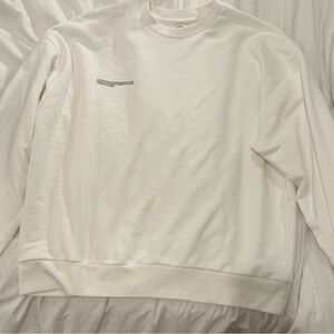 Pangaia White Sweatshirt size L
